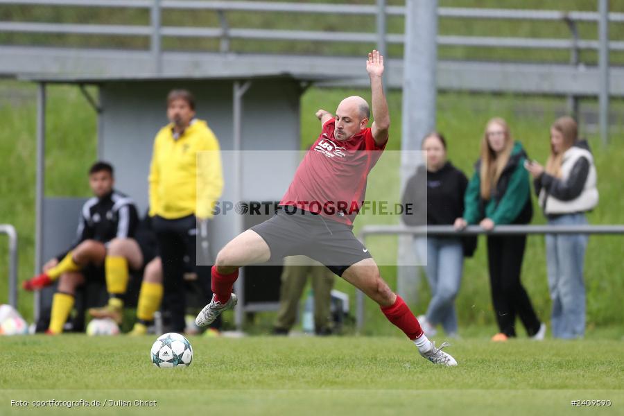 Sportgelände, Aura im Sinngrund, 17.05.2024, sport, action, BFV, Fussball, Mai 2024, Kreisklasse Würzburg Gr. 3, TUS, BCA, TuS Frammersbach II, BSC Aura - Bild-ID: 2409590 Sportgelände, Aura im Sinngrund, 17.05.2024, sport, action, BFV, Fussball, Mai 2024, Kreisklasse Würzburg Gr. 3, TUS, BCA, TuS Frammersbach II, BSC Aura - Bild-ID: 2409590