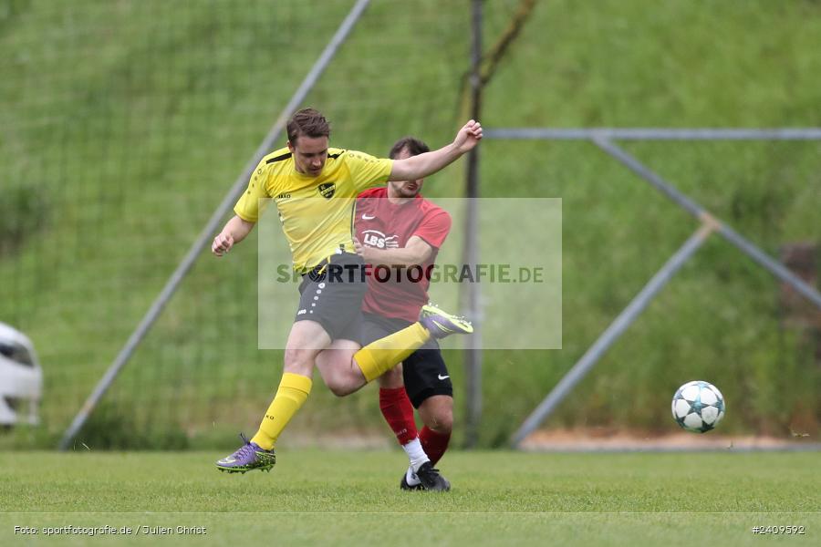Sportgelände, Aura im Sinngrund, 17.05.2024, sport, action, BFV, Fussball, Mai 2024, Kreisklasse Würzburg Gr. 3, TUS, BCA, TuS Frammersbach II, BSC Aura - Bild-ID: 2409592 Sportgelände, Aura im Sinngrund, 17.05.2024, sport, action, BFV, Fussball, Mai 2024, Kreisklasse Würzburg Gr. 3, TUS, BCA, TuS Frammersbach II, BSC Aura - Bild-ID: 2409592