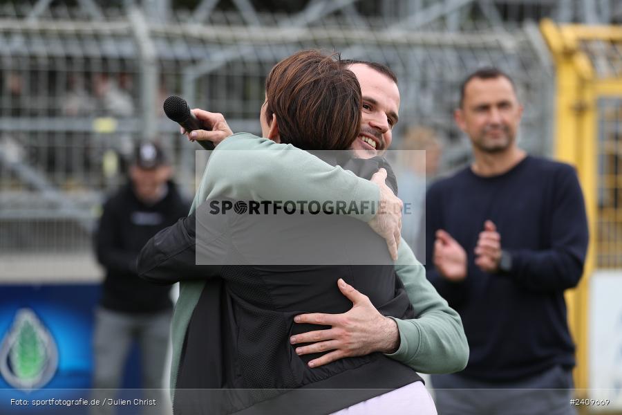Stadion am Schönbusch, Aschaffenburg, 18.05.2024, sport, action, BFV, Fussball, Mai 2024, 34. Spieltag, Regionalliga Bayern, SVA, ANS, SpVgg Ansbach, SV Viktoria Aschaffenburg - Bild-ID: 2409669