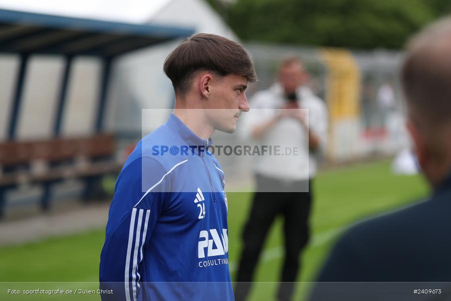 Stadion am Schönbusch, Aschaffenburg, 18.05.2024, sport, action, BFV, Fussball, Mai 2024, 34. Spieltag, Regionalliga Bayern, SVA, ANS, SpVgg Ansbach, SV Viktoria Aschaffenburg - Bild-ID: 2409673