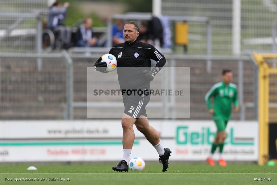 Stadion am Schönbusch, Aschaffenburg, 18.05.2024, sport, action, BFV, Fussball, Mai 2024, 34. Spieltag, Regionalliga Bayern, SVA, ANS, SpVgg Ansbach, SV Viktoria Aschaffenburg - Bild-ID: 2409700
