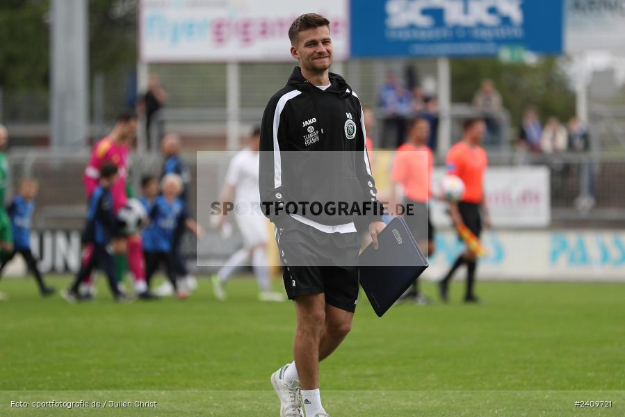 Stadion am Schönbusch, Aschaffenburg, 18.05.2024, sport, action, BFV, Fussball, Mai 2024, 34. Spieltag, Regionalliga Bayern, SVA, ANS, SpVgg Ansbach, SV Viktoria Aschaffenburg - Bild-ID: 2409721