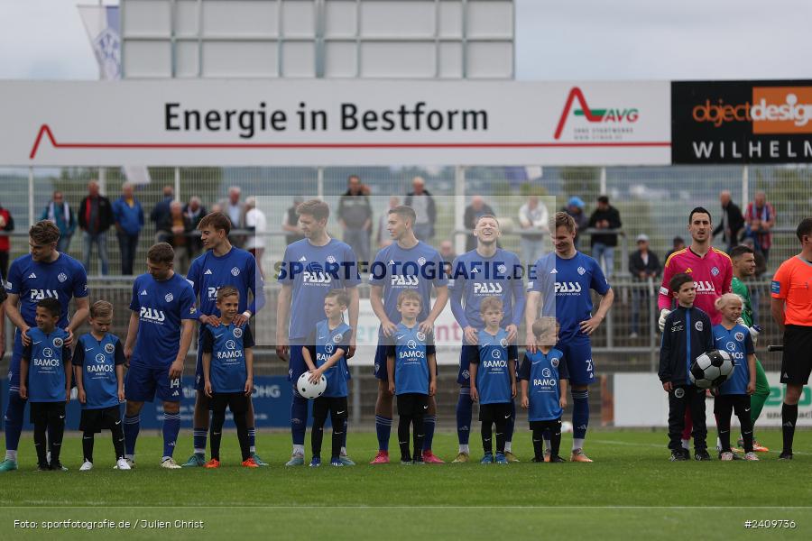 Stadion am Schönbusch, Aschaffenburg, 18.05.2024, sport, action, BFV, Fussball, Mai 2024, 34. Spieltag, Regionalliga Bayern, SVA, ANS, SpVgg Ansbach, SV Viktoria Aschaffenburg - Bild-ID: 2409736