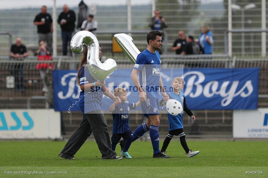 Stadion am Schönbusch, Aschaffenburg, 18.05.2024, sport, action, BFV, Fussball, Mai 2024, 34. Spieltag, Regionalliga Bayern, SVA, ANS, SpVgg Ansbach, SV Viktoria Aschaffenburg - Bild-ID: 2409738
