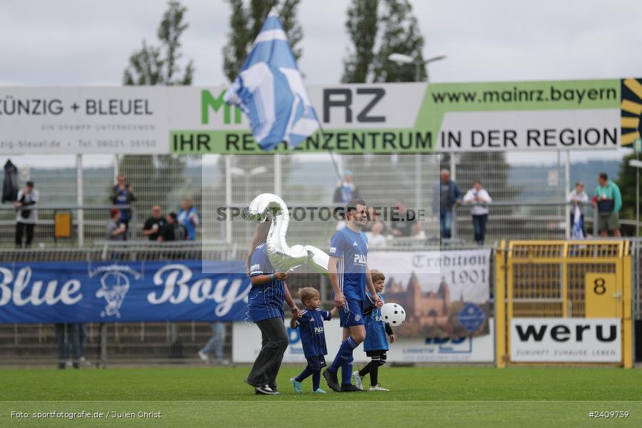 Stadion am Schönbusch, Aschaffenburg, 18.05.2024, sport, action, BFV, Fussball, Mai 2024, 34. Spieltag, Regionalliga Bayern, SVA, ANS, SpVgg Ansbach, SV Viktoria Aschaffenburg - Bild-ID: 2409739