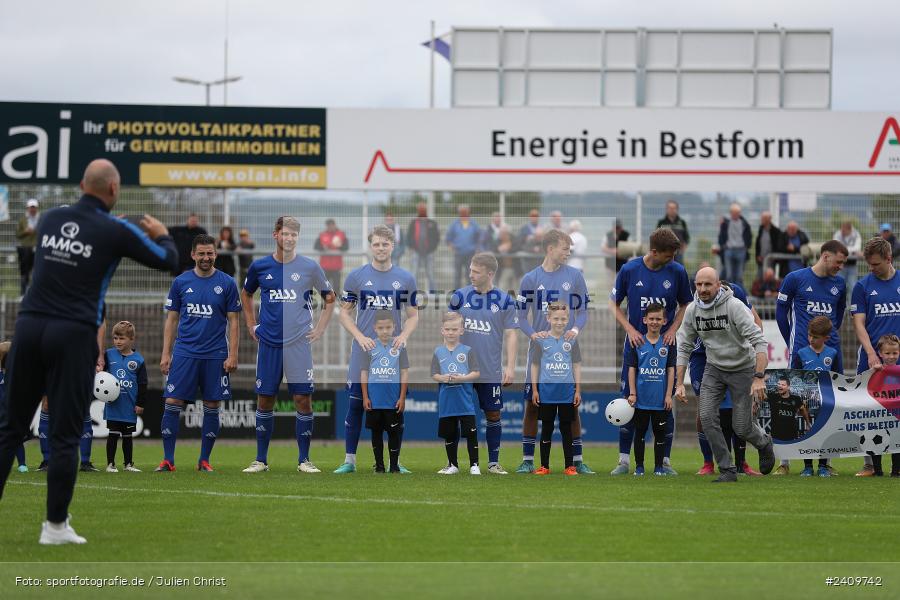 Stadion am Schönbusch, Aschaffenburg, 18.05.2024, sport, action, BFV, Fussball, Mai 2024, 34. Spieltag, Regionalliga Bayern, SVA, ANS, SpVgg Ansbach, SV Viktoria Aschaffenburg - Bild-ID: 2409742