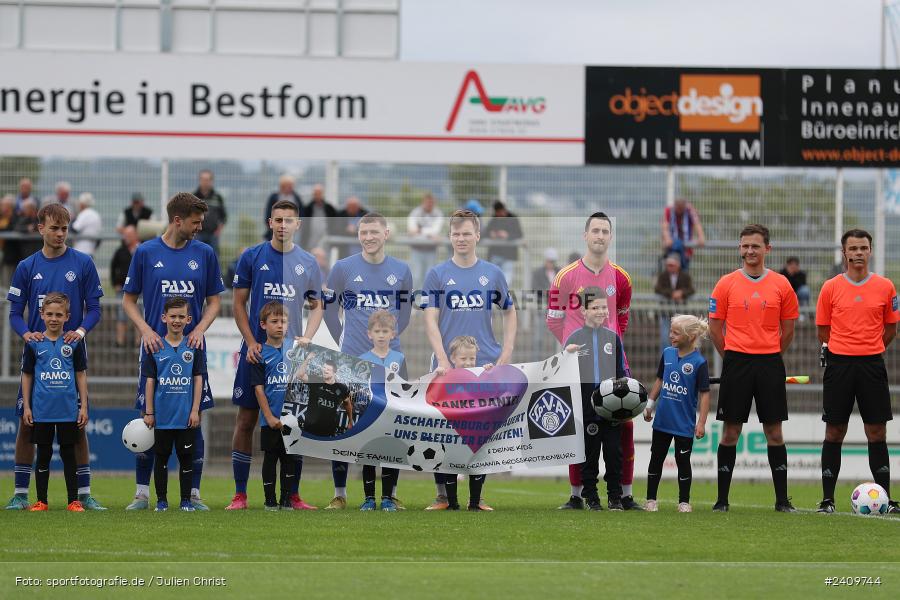Stadion am Schönbusch, Aschaffenburg, 18.05.2024, sport, action, BFV, Fussball, Mai 2024, 34. Spieltag, Regionalliga Bayern, SVA, ANS, SpVgg Ansbach, SV Viktoria Aschaffenburg - Bild-ID: 2409744