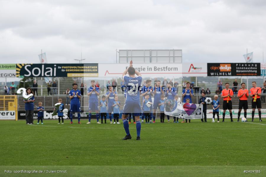 Stadion am Schönbusch, Aschaffenburg, 18.05.2024, sport, action, BFV, Fussball, Mai 2024, 34. Spieltag, Regionalliga Bayern, SVA, ANS, SpVgg Ansbach, SV Viktoria Aschaffenburg - Bild-ID: 2409783