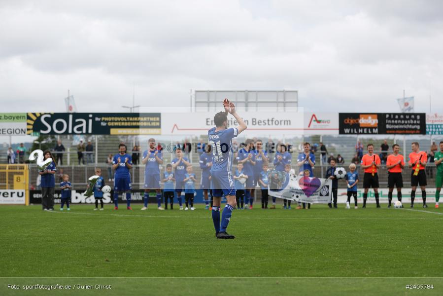 Stadion am Schönbusch, Aschaffenburg, 18.05.2024, sport, action, BFV, Fussball, Mai 2024, 34. Spieltag, Regionalliga Bayern, SVA, ANS, SpVgg Ansbach, SV Viktoria Aschaffenburg - Bild-ID: 2409784