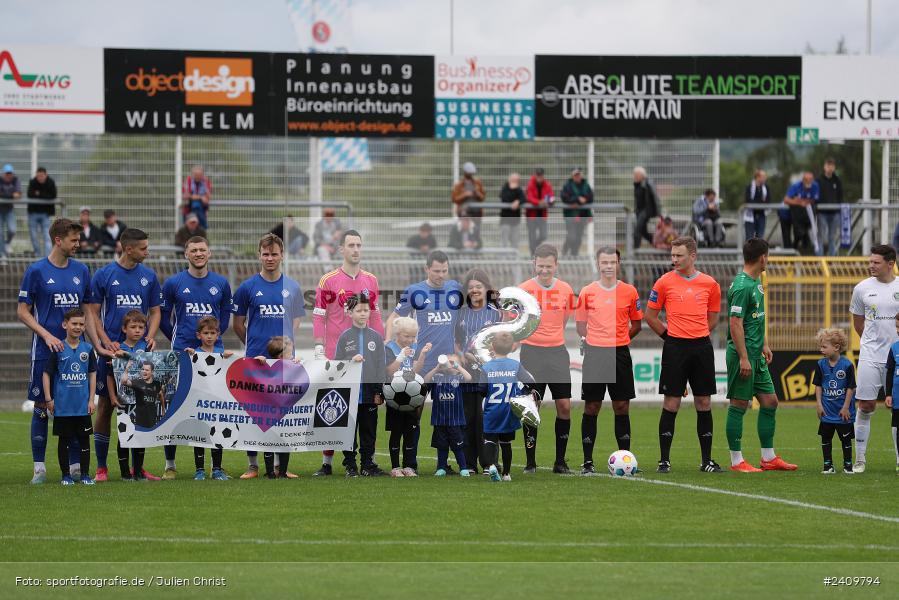 Stadion am Schönbusch, Aschaffenburg, 18.05.2024, sport, action, BFV, Fussball, Mai 2024, 34. Spieltag, Regionalliga Bayern, SVA, ANS, SpVgg Ansbach, SV Viktoria Aschaffenburg - Bild-ID: 2409794
