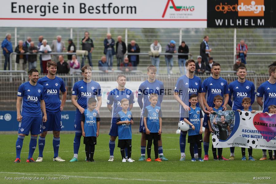 Stadion am Schönbusch, Aschaffenburg, 18.05.2024, sport, action, BFV, Fussball, Mai 2024, 34. Spieltag, Regionalliga Bayern, SVA, ANS, SpVgg Ansbach, SV Viktoria Aschaffenburg - Bild-ID: 2409799