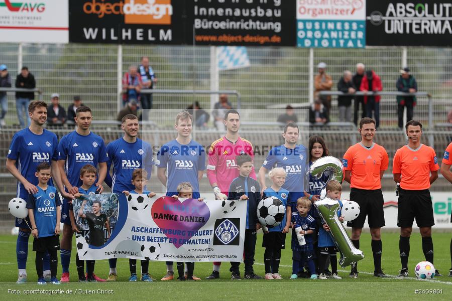 Stadion am Schönbusch, Aschaffenburg, 18.05.2024, sport, action, BFV, Fussball, Mai 2024, 34. Spieltag, Regionalliga Bayern, SVA, ANS, SpVgg Ansbach, SV Viktoria Aschaffenburg - Bild-ID: 2409801