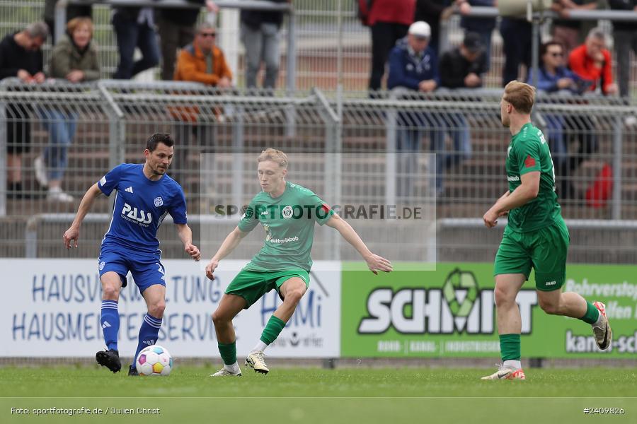 Stadion am Schönbusch, Aschaffenburg, 18.05.2024, sport, action, BFV, Fussball, Mai 2024, 34. Spieltag, Regionalliga Bayern, SVA, ANS, SpVgg Ansbach, SV Viktoria Aschaffenburg - Bild-ID: 2409826