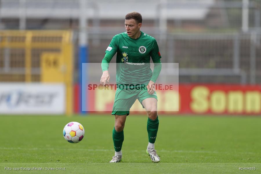 Stadion am Schönbusch, Aschaffenburg, 18.05.2024, sport, action, BFV, Fussball, Mai 2024, 34. Spieltag, Regionalliga Bayern, SVA, ANS, SpVgg Ansbach, SV Viktoria Aschaffenburg - Bild-ID: 2409833