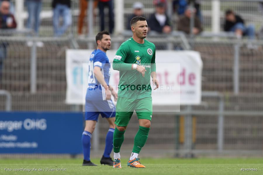 Stadion am Schönbusch, Aschaffenburg, 18.05.2024, sport, action, BFV, Fussball, Mai 2024, 34. Spieltag, Regionalliga Bayern, SVA, ANS, SpVgg Ansbach, SV Viktoria Aschaffenburg - Bild-ID: 2409846