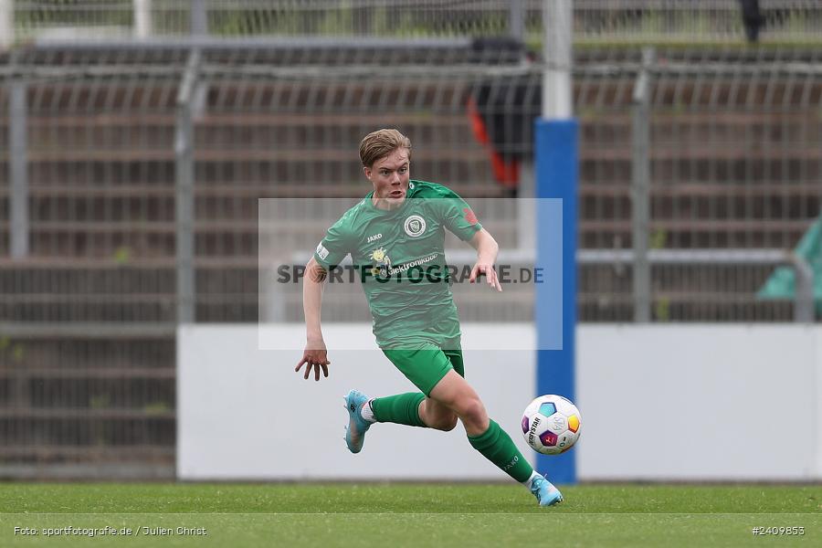 Stadion am Schönbusch, Aschaffenburg, 18.05.2024, sport, action, BFV, Fussball, Mai 2024, 34. Spieltag, Regionalliga Bayern, SVA, ANS, SpVgg Ansbach, SV Viktoria Aschaffenburg - Bild-ID: 2409853
