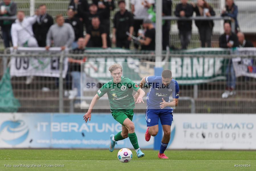 Stadion am Schönbusch, Aschaffenburg, 18.05.2024, sport, action, BFV, Fussball, Mai 2024, 34. Spieltag, Regionalliga Bayern, SVA, ANS, SpVgg Ansbach, SV Viktoria Aschaffenburg - Bild-ID: 2409854