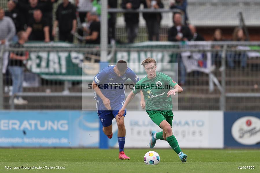 Stadion am Schönbusch, Aschaffenburg, 18.05.2024, sport, action, BFV, Fussball, Mai 2024, 34. Spieltag, Regionalliga Bayern, SVA, ANS, SpVgg Ansbach, SV Viktoria Aschaffenburg - Bild-ID: 2409855