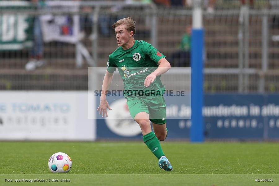 Stadion am Schönbusch, Aschaffenburg, 18.05.2024, sport, action, BFV, Fussball, Mai 2024, 34. Spieltag, Regionalliga Bayern, SVA, ANS, SpVgg Ansbach, SV Viktoria Aschaffenburg - Bild-ID: 2409856