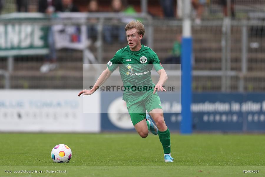 Stadion am Schönbusch, Aschaffenburg, 18.05.2024, sport, action, BFV, Fussball, Mai 2024, 34. Spieltag, Regionalliga Bayern, SVA, ANS, SpVgg Ansbach, SV Viktoria Aschaffenburg - Bild-ID: 2409857