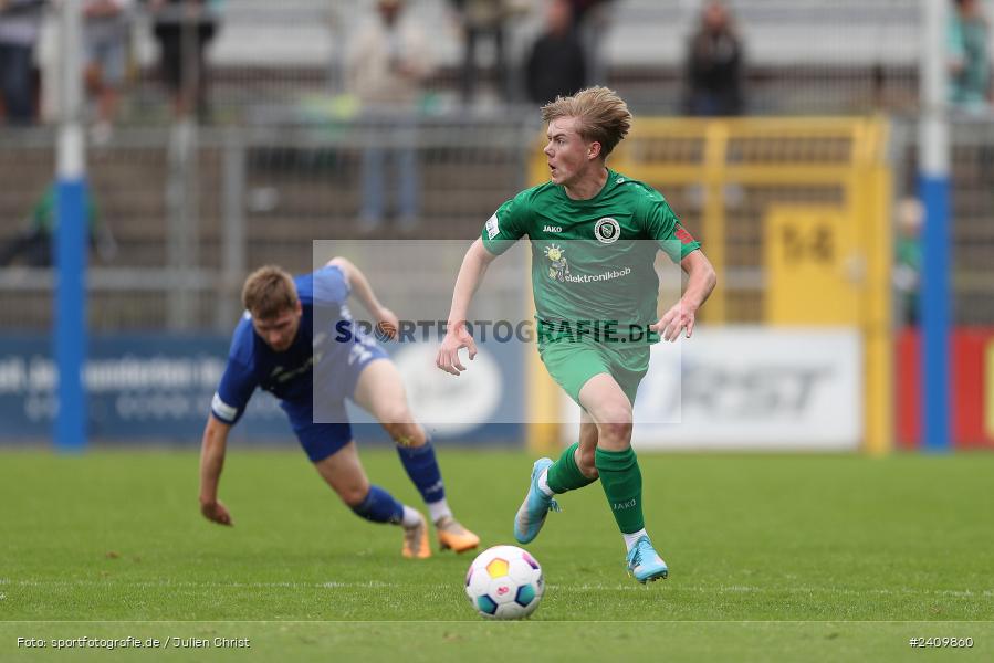 Stadion am Schönbusch, Aschaffenburg, 18.05.2024, sport, action, BFV, Fussball, Mai 2024, 34. Spieltag, Regionalliga Bayern, SVA, ANS, SpVgg Ansbach, SV Viktoria Aschaffenburg - Bild-ID: 2409860