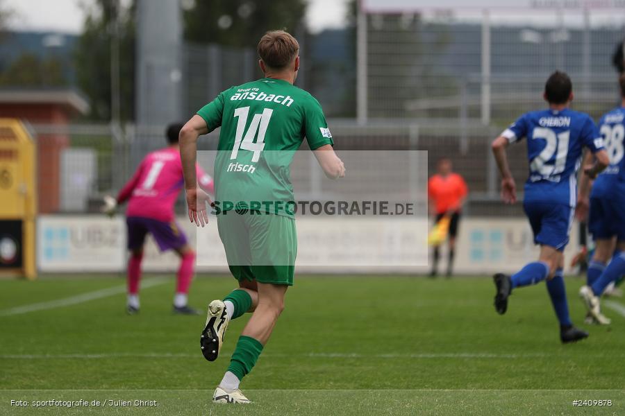 Stadion am Schönbusch, Aschaffenburg, 18.05.2024, sport, action, BFV, Fussball, Mai 2024, 34. Spieltag, Regionalliga Bayern, SVA, ANS, SpVgg Ansbach, SV Viktoria Aschaffenburg - Bild-ID: 2409878