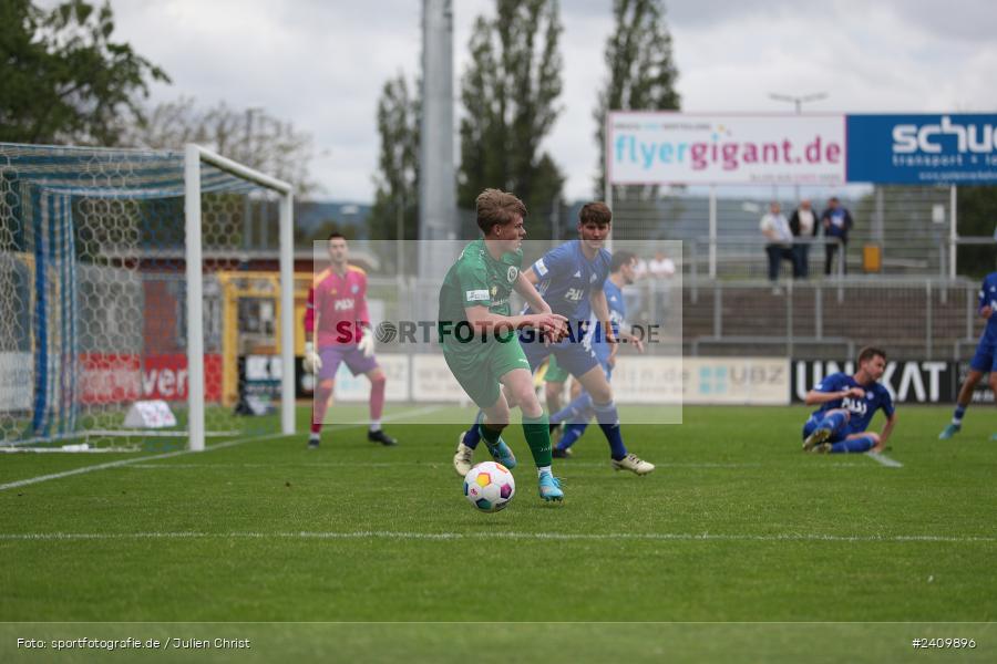 Stadion am Schönbusch, Aschaffenburg, 18.05.2024, sport, action, BFV, Fussball, Mai 2024, 34. Spieltag, Regionalliga Bayern, SVA, ANS, SpVgg Ansbach, SV Viktoria Aschaffenburg - Bild-ID: 2409896