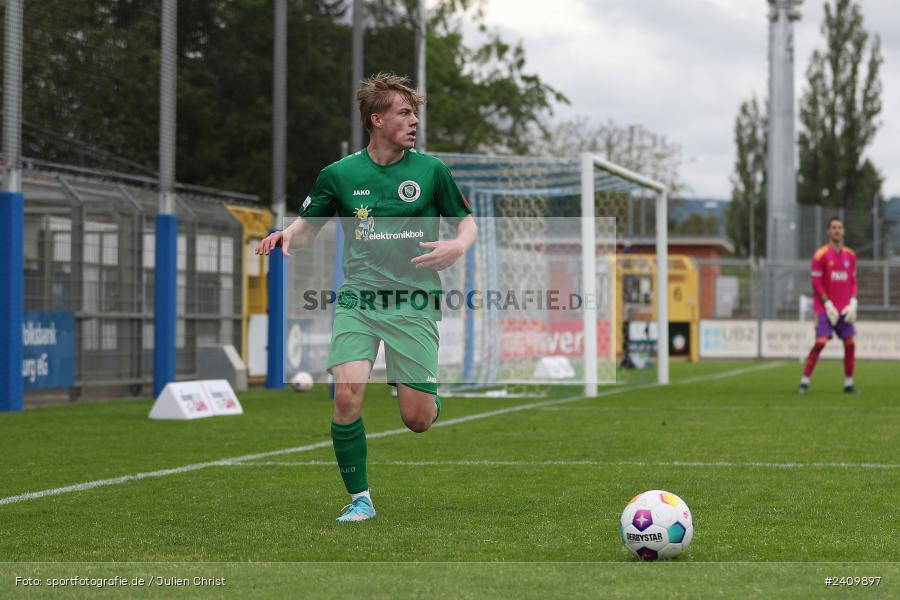 Stadion am Schönbusch, Aschaffenburg, 18.05.2024, sport, action, BFV, Fussball, Mai 2024, 34. Spieltag, Regionalliga Bayern, SVA, ANS, SpVgg Ansbach, SV Viktoria Aschaffenburg - Bild-ID: 2409897