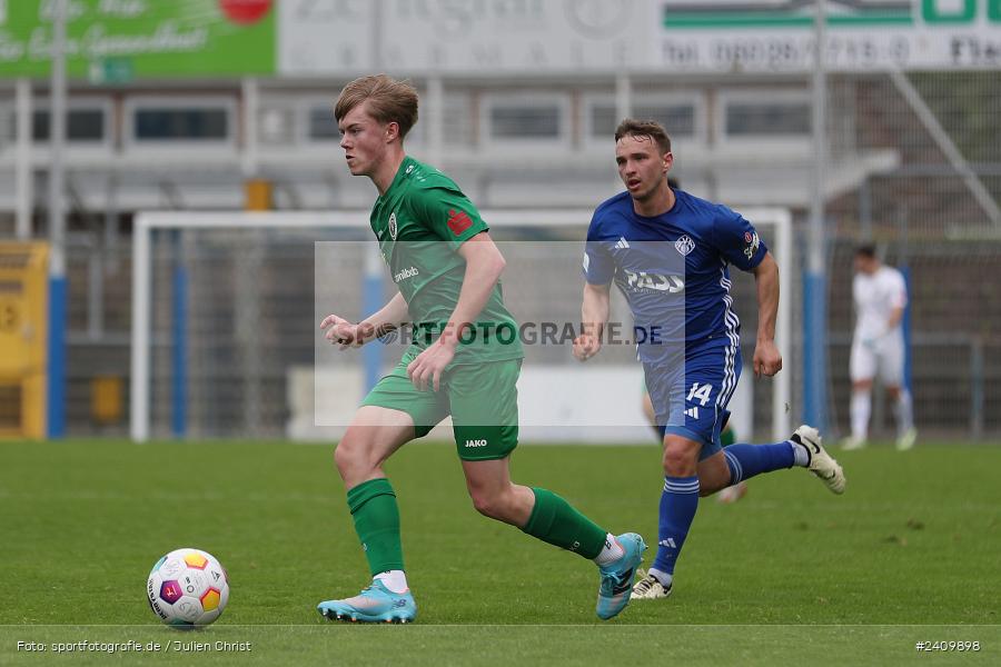 Stadion am Schönbusch, Aschaffenburg, 18.05.2024, sport, action, BFV, Fussball, Mai 2024, 34. Spieltag, Regionalliga Bayern, SVA, ANS, SpVgg Ansbach, SV Viktoria Aschaffenburg - Bild-ID: 2409898