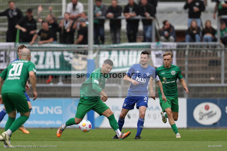 Stadion am Schönbusch, Aschaffenburg, 18.05.2024, sport, action, BFV, Fussball, Mai 2024, 34. Spieltag, Regionalliga Bayern, SVA, ANS, SpVgg Ansbach, SV Viktoria Aschaffenburg - Bild-ID: 2409981 Stadion am Schönbusch, Aschaffenburg, 18.05.2024, sport, action, BFV, Fussball, Mai 2024, 34. Spieltag, Regionalliga Bayern, SVA, ANS, SpVgg Ansbach, SV Viktoria Aschaffenburg - Bild-ID: 2409981