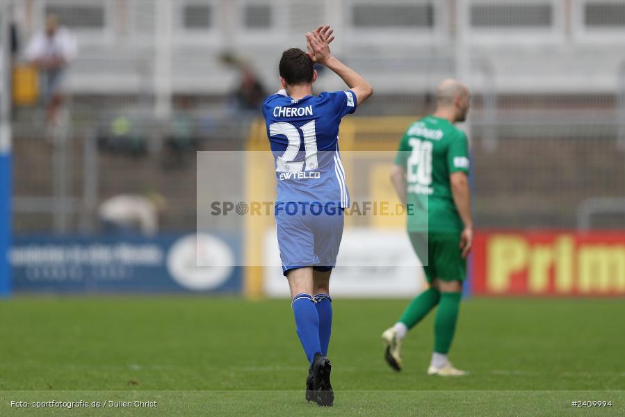 Stadion am Schönbusch, Aschaffenburg, 18.05.2024, sport, action, BFV, Fussball, Mai 2024, 34. Spieltag, Regionalliga Bayern, SVA, ANS, SpVgg Ansbach, SV Viktoria Aschaffenburg - Bild-ID: 2409994