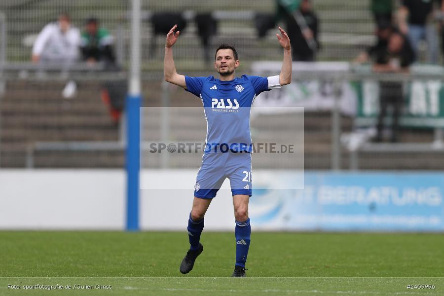 Stadion am Schönbusch, Aschaffenburg, 18.05.2024, sport, action, BFV, Fussball, Mai 2024, 34. Spieltag, Regionalliga Bayern, SVA, ANS, SpVgg Ansbach, SV Viktoria Aschaffenburg - Bild-ID: 2409996