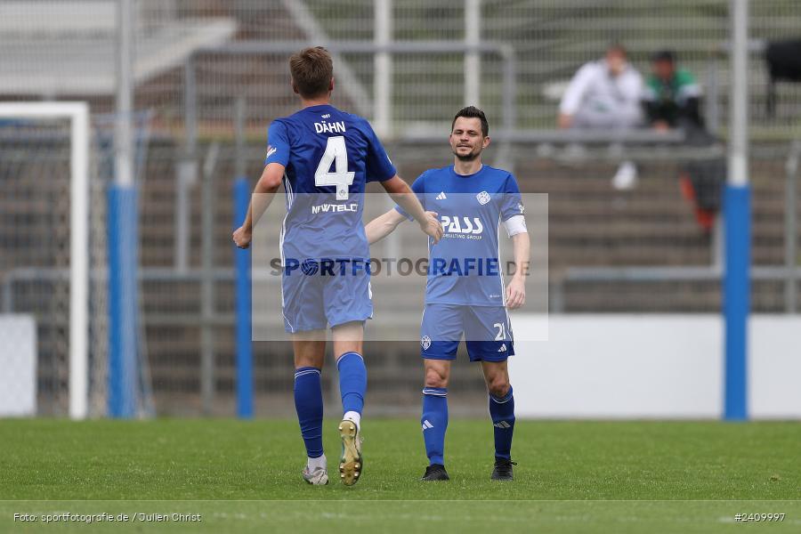 Stadion am Schönbusch, Aschaffenburg, 18.05.2024, sport, action, BFV, Fussball, Mai 2024, 34. Spieltag, Regionalliga Bayern, SVA, ANS, SpVgg Ansbach, SV Viktoria Aschaffenburg - Bild-ID: 2409997