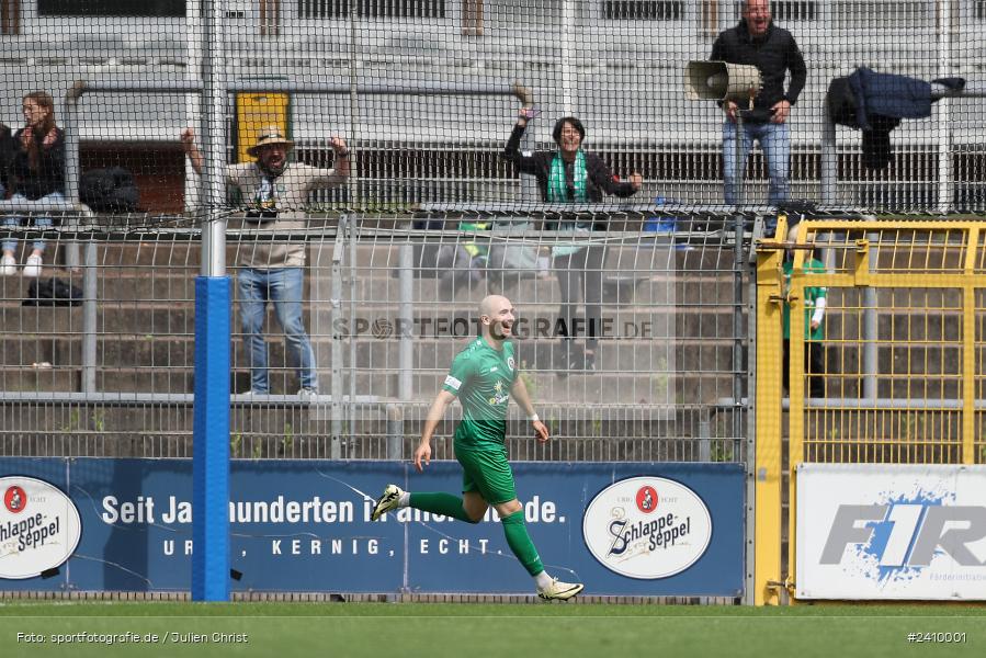 Stadion am Schönbusch, Aschaffenburg, 18.05.2024, sport, action, BFV, Fussball, Mai 2024, 34. Spieltag, Regionalliga Bayern, SVA, ANS, SpVgg Ansbach, SV Viktoria Aschaffenburg - Bild-ID: 2410001