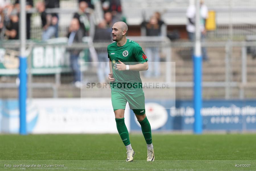 Stadion am Schönbusch, Aschaffenburg, 18.05.2024, sport, action, BFV, Fussball, Mai 2024, 34. Spieltag, Regionalliga Bayern, SVA, ANS, SpVgg Ansbach, SV Viktoria Aschaffenburg - Bild-ID: 2410007