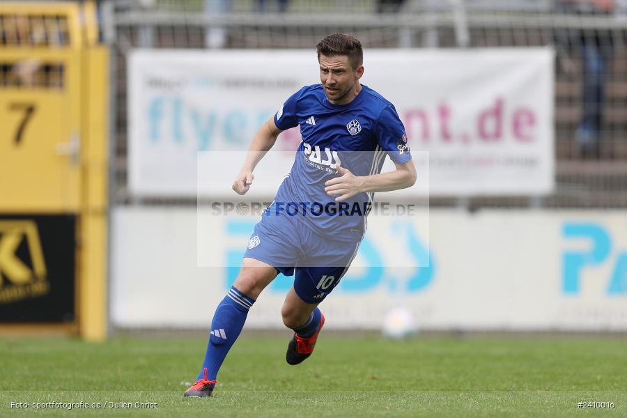 Stadion am Schönbusch, Aschaffenburg, 18.05.2024, sport, action, BFV, Fussball, Mai 2024, 34. Spieltag, Regionalliga Bayern, SVA, ANS, SpVgg Ansbach, SV Viktoria Aschaffenburg - Bild-ID: 2410016