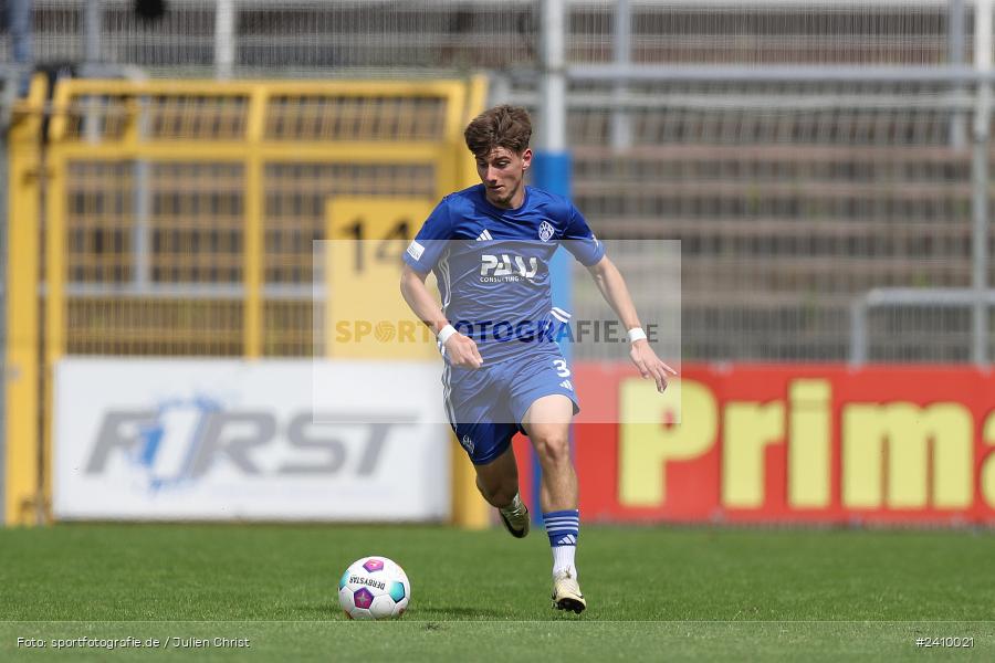 Stadion am Schönbusch, Aschaffenburg, 18.05.2024, sport, action, BFV, Fussball, Mai 2024, 34. Spieltag, Regionalliga Bayern, SVA, ANS, SpVgg Ansbach, SV Viktoria Aschaffenburg - Bild-ID: 2410021