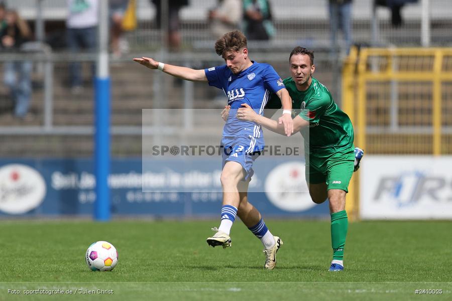 Stadion am Schönbusch, Aschaffenburg, 18.05.2024, sport, action, BFV, Fussball, Mai 2024, 34. Spieltag, Regionalliga Bayern, SVA, ANS, SpVgg Ansbach, SV Viktoria Aschaffenburg - Bild-ID: 2410025