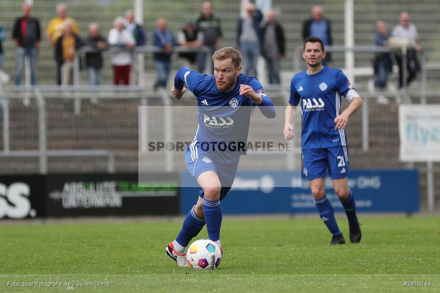 Stadion am Schönbusch, Aschaffenburg, 18.05.2024, sport, action, BFV, Fussball, Mai 2024, 34. Spieltag, Regionalliga Bayern, SVA, ANS, SpVgg Ansbach, SV Viktoria Aschaffenburg - Bild-ID: 2410044