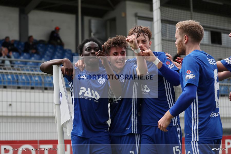 Stadion am Schönbusch, Aschaffenburg, 18.05.2024, sport, action, BFV, Fussball, Mai 2024, 34. Spieltag, Regionalliga Bayern, SVA, ANS, SpVgg Ansbach, SV Viktoria Aschaffenburg - Bild-ID: 2410062