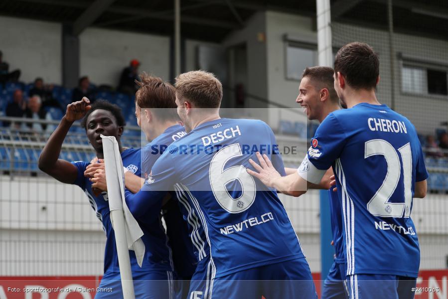 Stadion am Schönbusch, Aschaffenburg, 18.05.2024, sport, action, BFV, Fussball, Mai 2024, 34. Spieltag, Regionalliga Bayern, SVA, ANS, SpVgg Ansbach, SV Viktoria Aschaffenburg - Bild-ID: 2410063