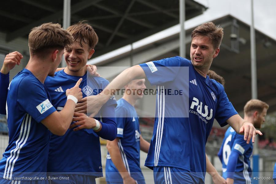 Stadion am Schönbusch, Aschaffenburg, 18.05.2024, sport, action, BFV, Fussball, Mai 2024, 34. Spieltag, Regionalliga Bayern, SVA, ANS, SpVgg Ansbach, SV Viktoria Aschaffenburg - Bild-ID: 2410066