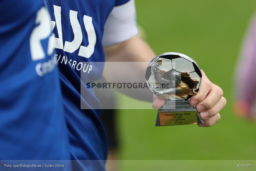 Stadion am Schönbusch, Aschaffenburg, 18.05.2024, sport, action, BFV, Fussball, Mai 2024, 34. Spieltag, Regionalliga Bayern, SVA, ANS, SpVgg Ansbach, SV Viktoria Aschaffenburg - Bild-ID: 2410111