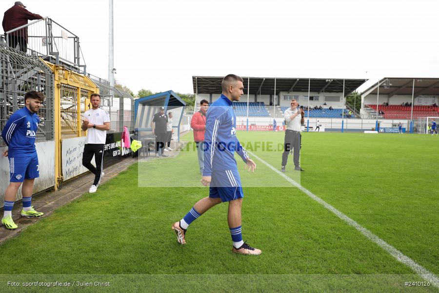 Stadion am Schönbusch, Aschaffenburg, 18.05.2024, sport, action, BFV, Fussball, Mai 2024, 34. Spieltag, Regionalliga Bayern, SVA, ANS, SpVgg Ansbach, SV Viktoria Aschaffenburg - Bild-ID: 2410126