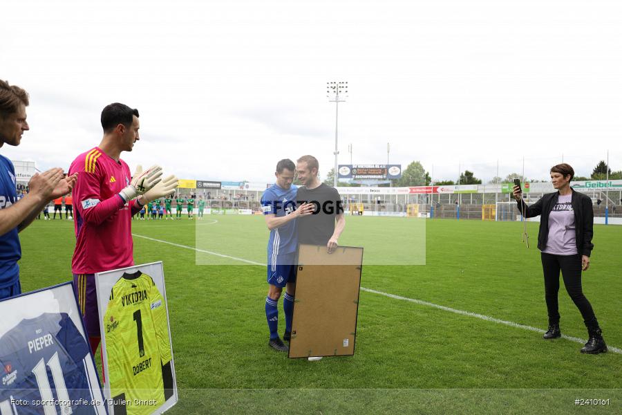 Stadion am Schönbusch, Aschaffenburg, 18.05.2024, sport, action, BFV, Fussball, Mai 2024, 34. Spieltag, Regionalliga Bayern, SVA, ANS, SpVgg Ansbach, SV Viktoria Aschaffenburg - Bild-ID: 2410161 Stadion am Schönbusch, Aschaffenburg, 18.05.2024, sport, action, BFV, Fussball, Mai 2024, 34. Spieltag, Regionalliga Bayern, SVA, ANS, SpVgg Ansbach, SV Viktoria Aschaffenburg - Bild-ID: 2410161