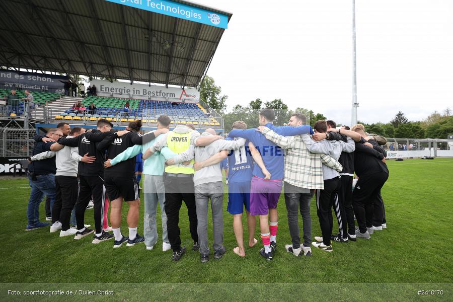 Stadion am Schönbusch, Aschaffenburg, 18.05.2024, sport, action, BFV, Fussball, Mai 2024, 34. Spieltag, Regionalliga Bayern, SVA, ANS, SpVgg Ansbach, SV Viktoria Aschaffenburg - Bild-ID: 2410170