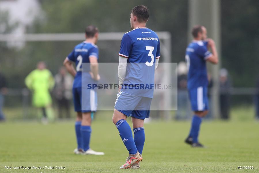 Sportgelände, Partenstein, 21.05.2024, sport, action, BFV, Fussball, Mai 2024, 1. Spieltag, Relegation Bezirksliga Unterfranken West, HEI, TSV, TSV Karlburg II, TSV Heimbuchenthal - Bild-ID: 2410403 Sportgelände, Partenstein, 21.05.2024, sport, action, BFV, Fussball, Mai 2024, 1. Spieltag, Relegation Bezirksliga Unterfranken West, HEI, TSV, TSV Karlburg II, TSV Heimbuchenthal - Bild-ID: 2410403