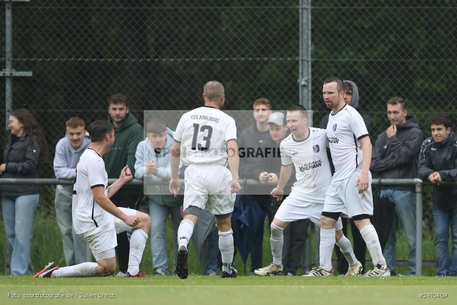 Sportgelände, Partenstein, 21.05.2024, sport, action, BFV, Fussball, Mai 2024, 1. Spieltag, Relegation Bezirksliga Unterfranken West, HEI, TSV, TSV Karlburg II, TSV Heimbuchenthal - Bild-ID: 2410409