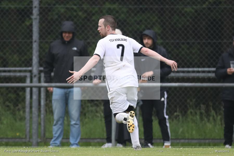 Sportgelände, Partenstein, 21.05.2024, sport, action, BFV, Fussball, Mai 2024, 1. Spieltag, Relegation Bezirksliga Unterfranken West, HEI, TSV, TSV Karlburg II, TSV Heimbuchenthal - Bild-ID: 2410412