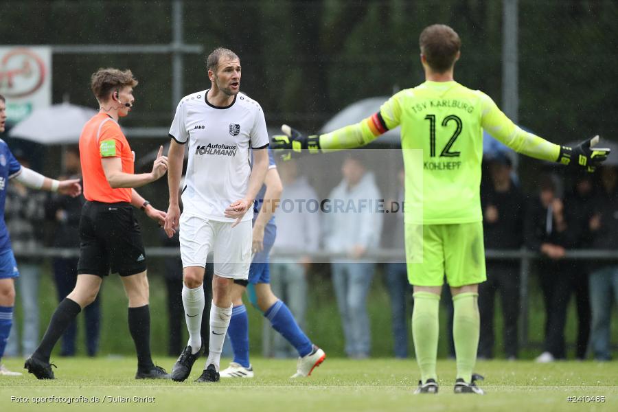 Sportgelände, Partenstein, 21.05.2024, sport, action, BFV, Fussball, Mai 2024, 1. Spieltag, Relegation Bezirksliga Unterfranken West, HEI, TSV, TSV Karlburg II, TSV Heimbuchenthal - Bild-ID: 2410483